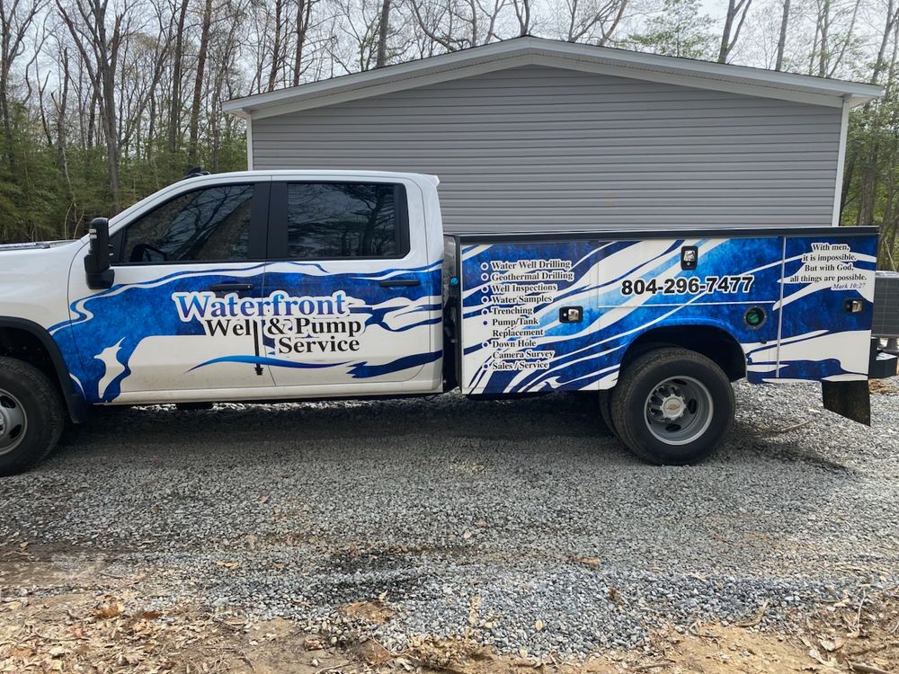 Waterfront Well Drilling team in Shacklefords, VA - people or person
