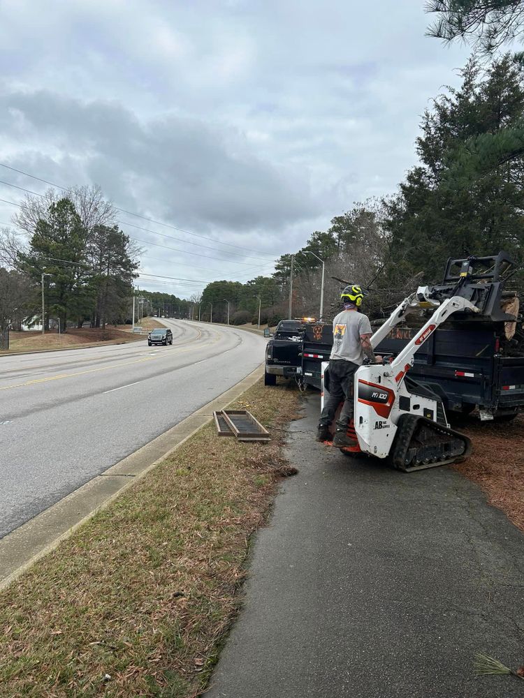 Our Concrete service offers homeowners professional installation and repair of driveways, walkways, patios, and more to enhance the aesthetic appeal and functionality of their outdoor living spaces. for AB Tree Service in Raleigh, NC