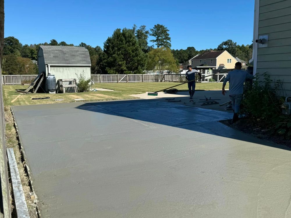 Commercial Concrete for Concrete Titans in Chesapeake, VA