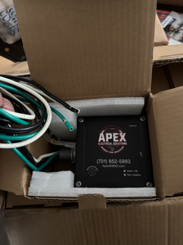 Protect your entire home from power surges with professional whole home surge protection. Prevent damage to appliances, electronics, and sensitive equipment with a reliable, code-compliant installation. for Apex Electrical Solutions in Minot, ND