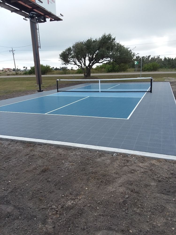 Transform your backyard with our Sports Fields service. We specialize in creating durable, customizable surfaces perfect for basketball courts, tennis courts, and multipurpose play areas right at home. Enjoy quality and precision! for JB3 Construction in Austin, TX