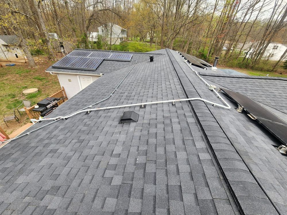 New Roof Installation for Chrome Exteriors in Clarksburg, MD