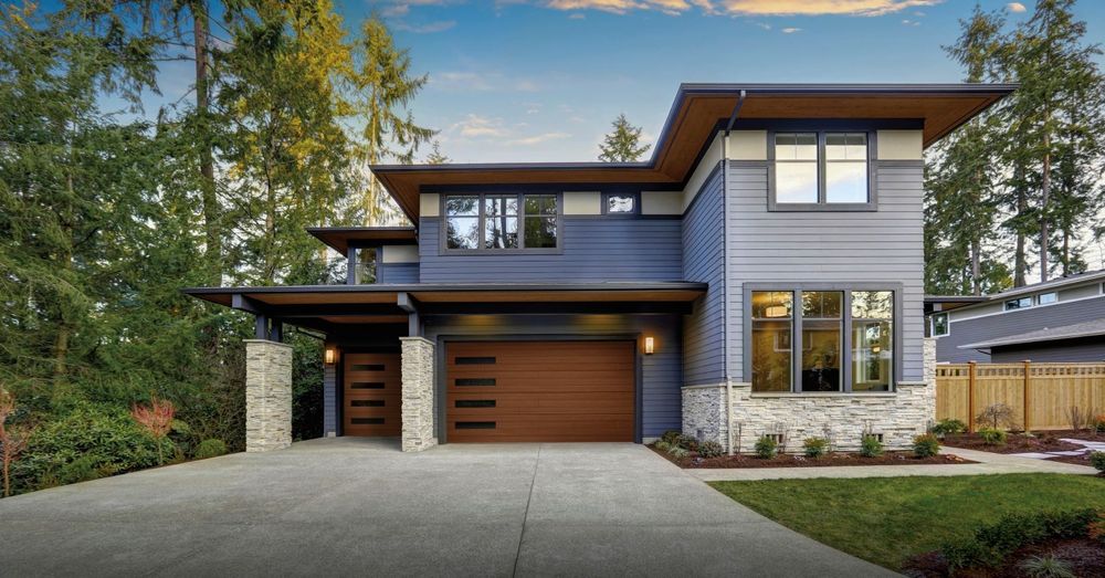 Our Modern Style service offers sleek, contemporary garage door designs that enhance curb appeal and boost home value while ensuring durability, energy efficiency, and seamless integration with your home's aesthetic. for Garage Door Solutions in Warrenton, VA