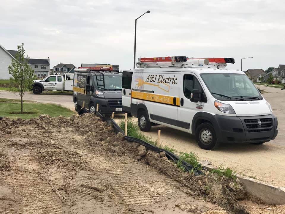 New Home Residential Wiring for A&J Electric in Sycamore, IL