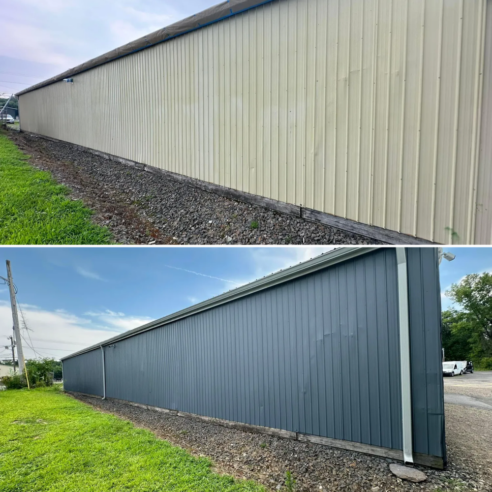 Before & After  for Suter & Sons Painting in Amherst, Western Massachusetts