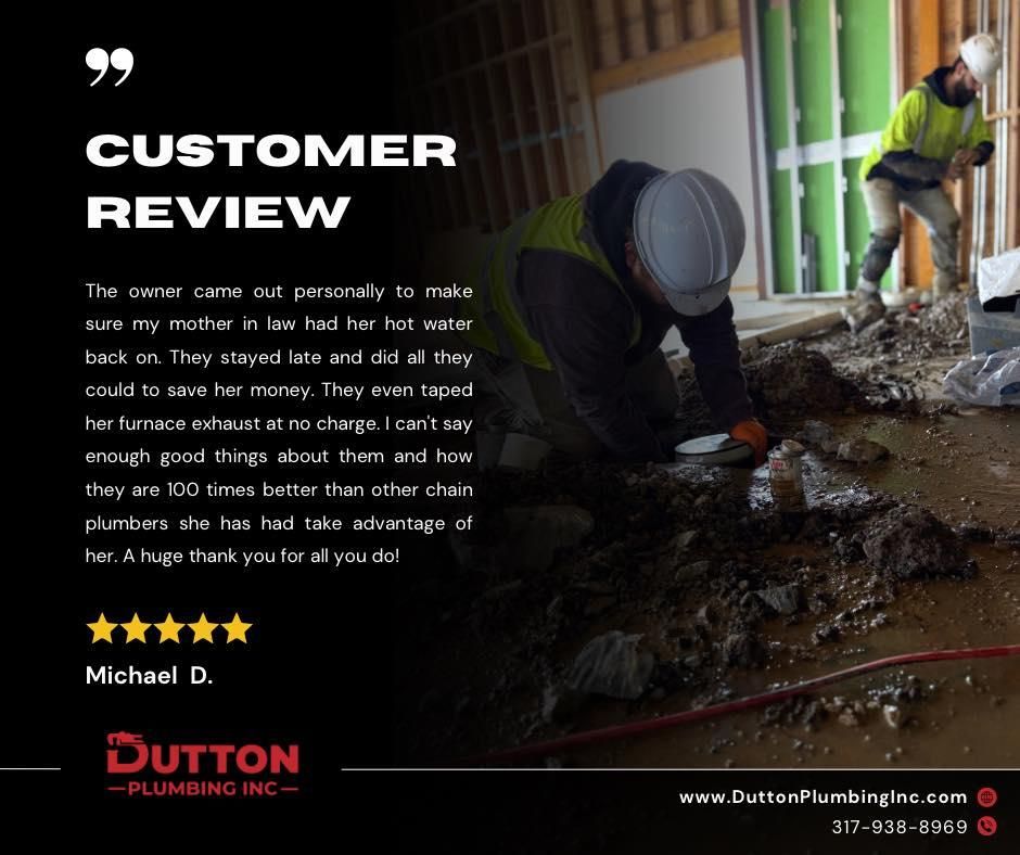 All Photos for Dutton Plumbing, Inc. in Indianapolis, IN