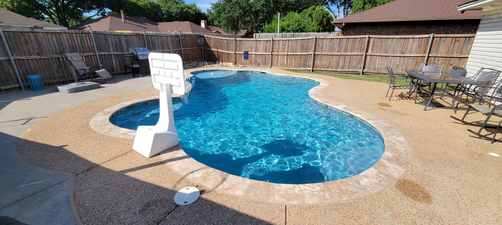 New Plaster Start Ups for Fox Ridge Pools in Garland, TX