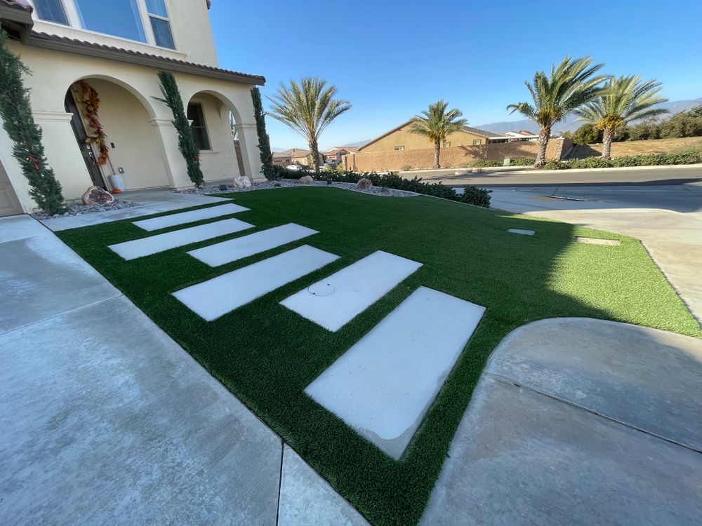 Artificial Turf for Aidan Jade Landscaping in Riverside County, CA