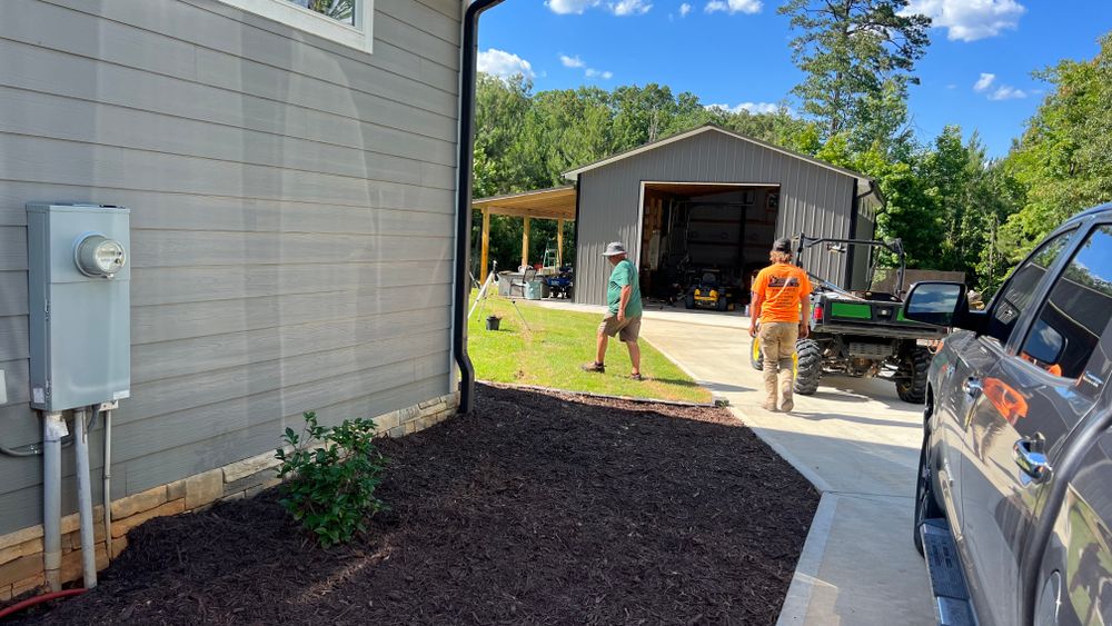 Landscaping for KM Landworks in Moncure ,  NC