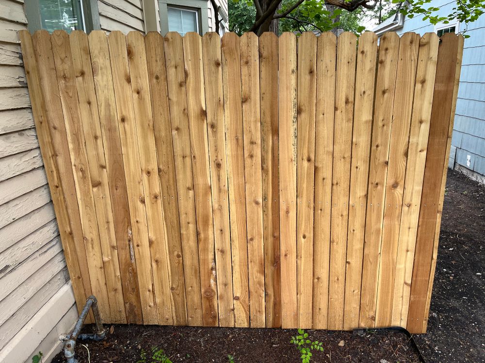 Fence Installation for JSL Woodworks and Contracting in Midlothian, TX