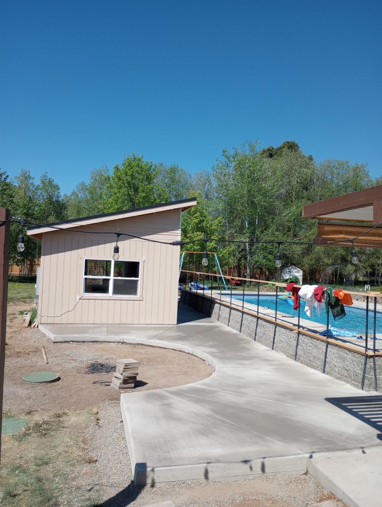 Patios for Richardson Restoration and Concrete in Ellensburg, WA