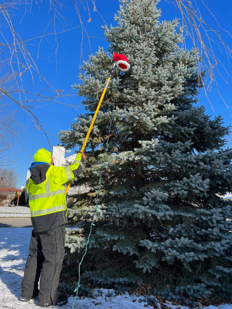 Holiday Lights for Premier Partners, LLC. in Volo, IL