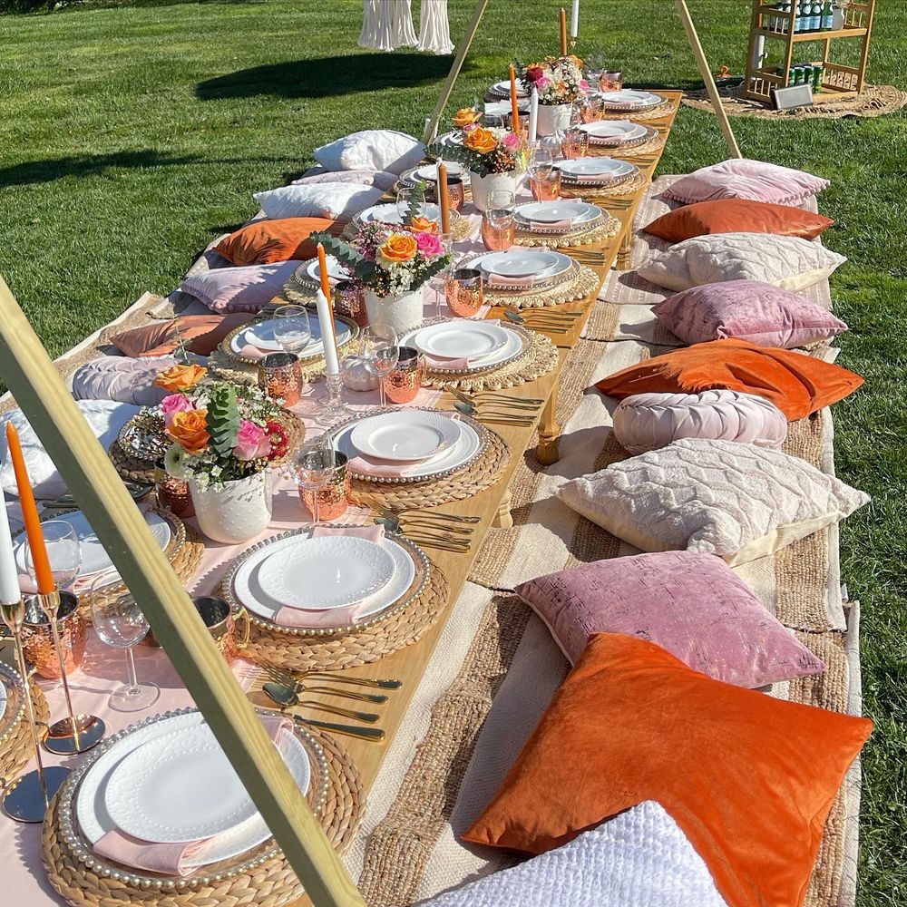 Luxury Picnic for Pink Tree Picnic in Bethel, CT