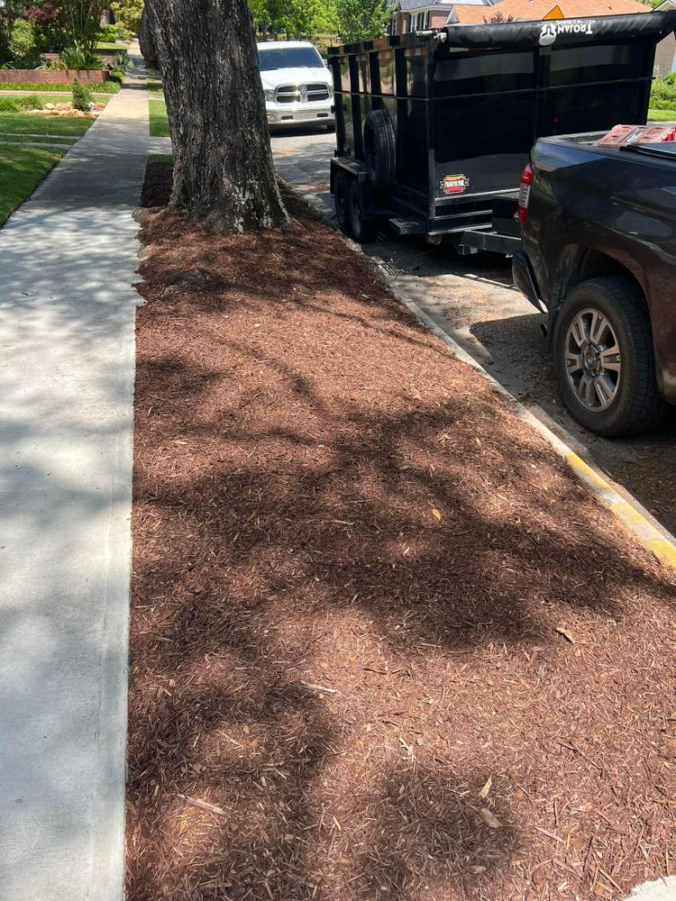 Mowing for Shang's Landscaping Service in Columbia, South Carolina