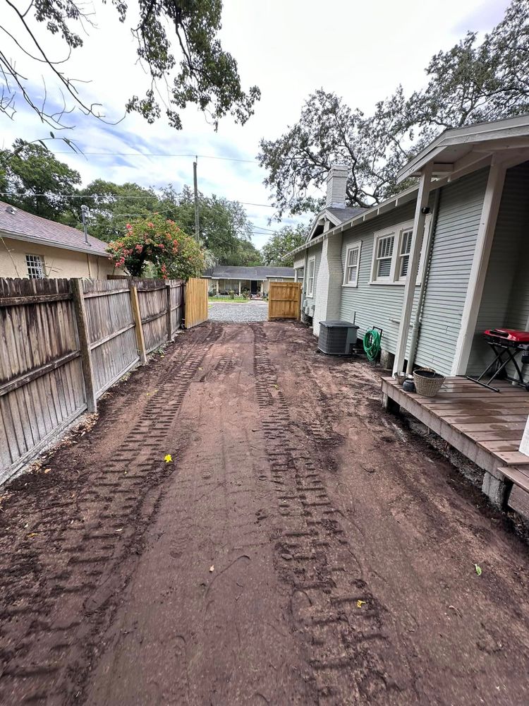 Excavating for Windspirit Land Services in Hillsborough County, FL