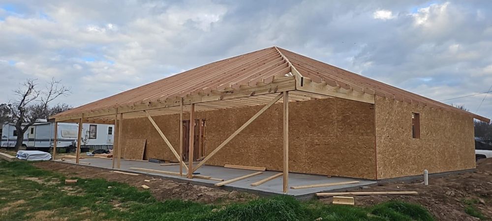 Framing for Willy Lewallen And Sons Construction in Mineral Wells, TX