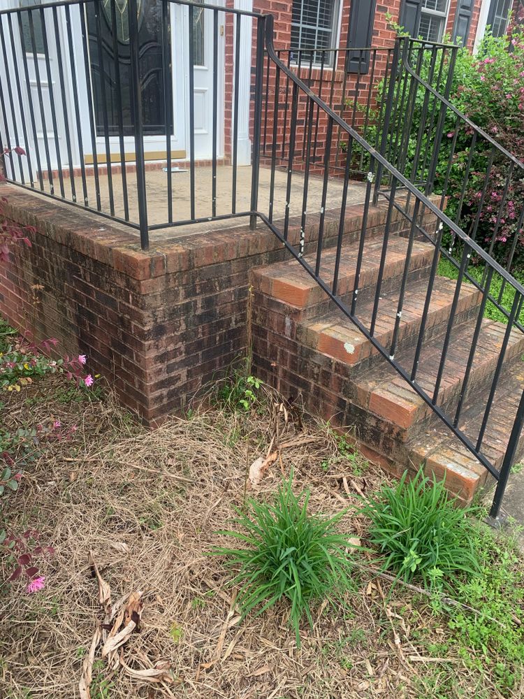 Brick cleaning for JB Applewhite's Pressure Washing in Anderson, SC