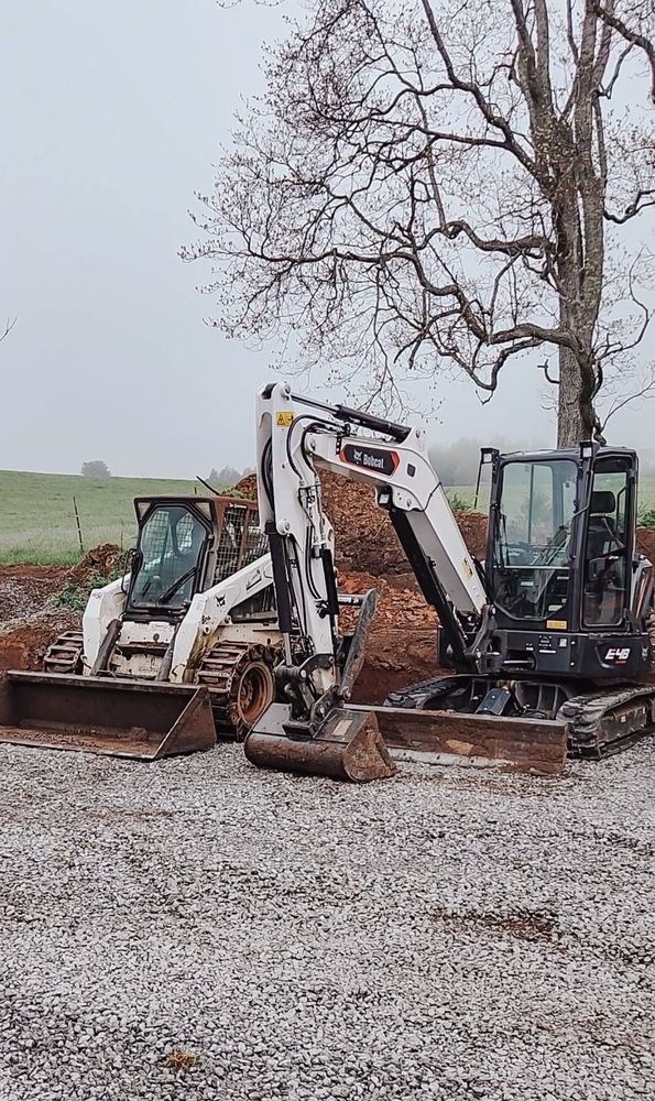 Trenching and Utilities for Diggers Compact Earthworks LLC in Jonesville, VA