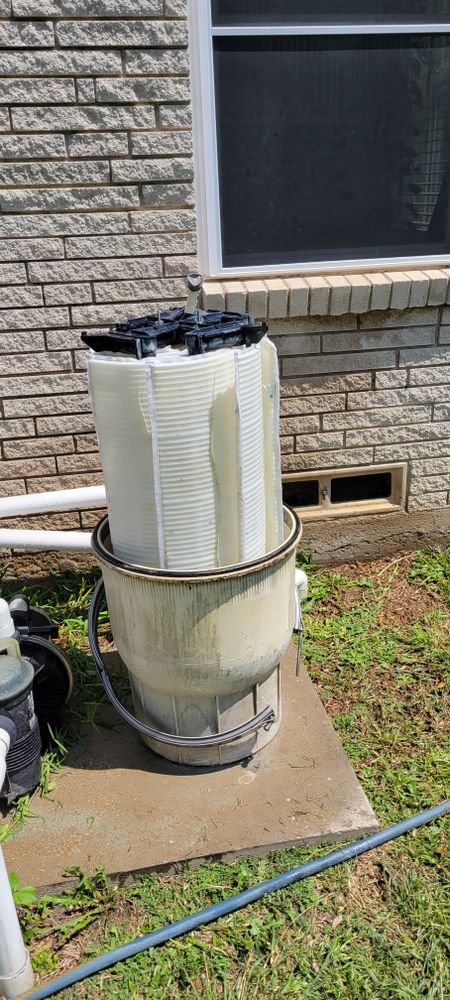 Enhance your pool's efficiency and lifespan with our professional Filter Cleaning service, removing debris and improving water circulation to ensure a crystal-clear swimming experience for you and your family. for Fox Ridge Pools in Garland, TX