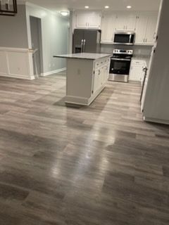 LVT Floor for Servicolor Painting in Macon, GA