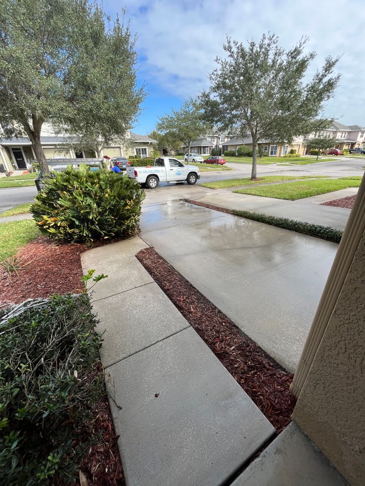 Driveway & Sidewalk Cleaning for Foreshore Pressure Cleaning Services Inc in Holiday, FL