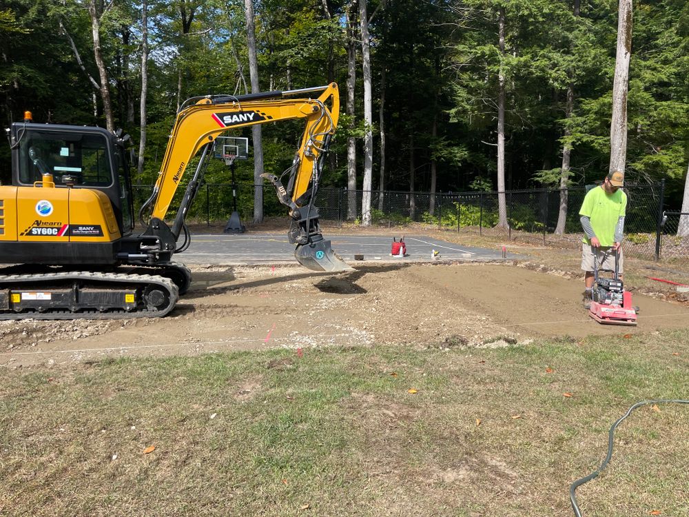 Our excavation services involve preparing your property for landscaping by clearing debris, leveling surfaces, and ensuring proper drainage—providing a clean slate for beautiful home improvements. Discover the true excavation meaning with our expert team. for Willett's Forest and Property Maintenance in 03278, NH