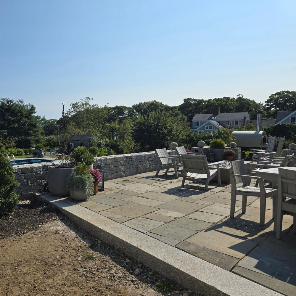 Enhance your outdoor living space with our expert Patio Design & Construction service, offering customized solutions with durable materials and impeccable craftsmanship to transform your home into a serene retreat. for 207 Stonework in Kennebunkport, ME