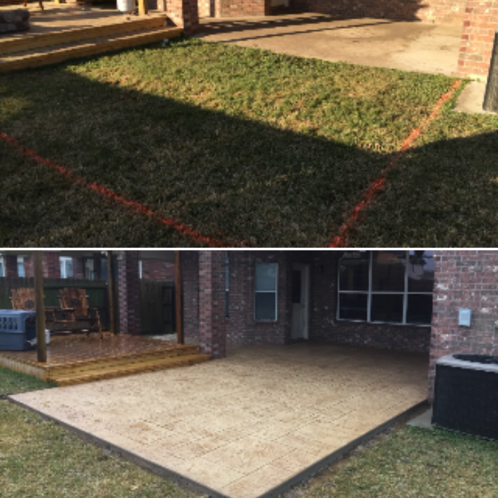 Before & Afters for Texas Curb N Borders in Houston, TX