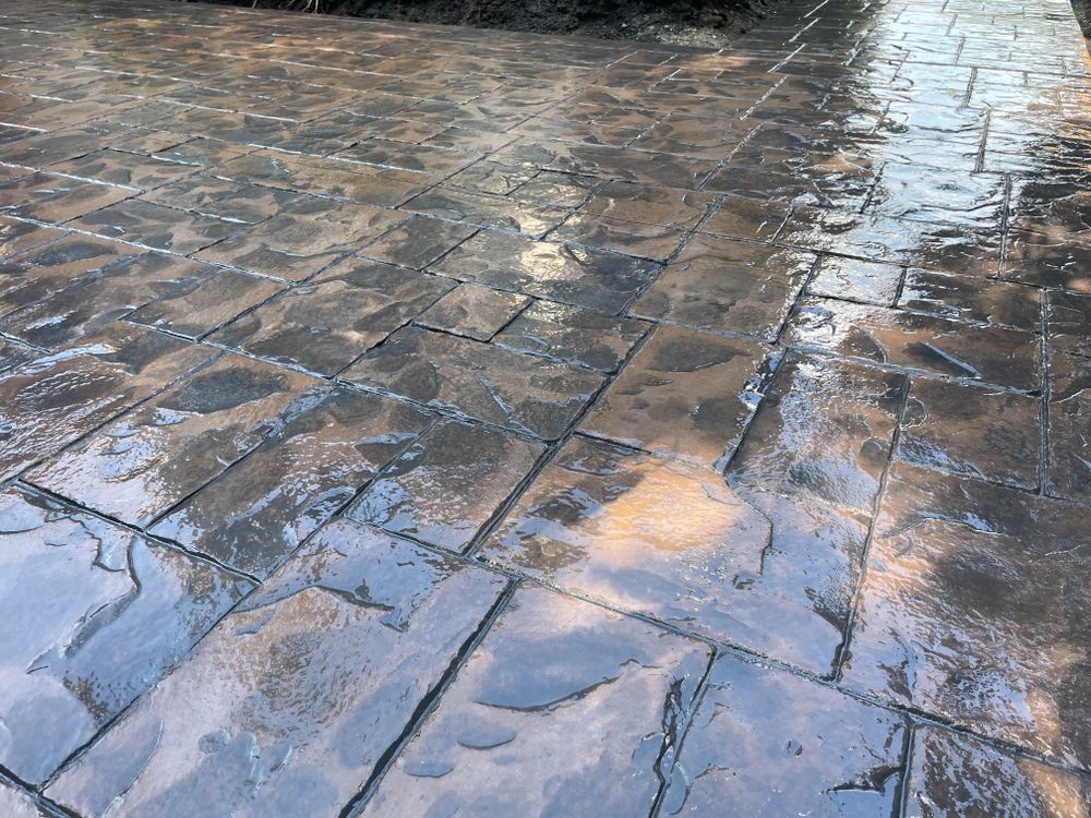 Stamped Concrete for Doncrete LLC in Medina, OH