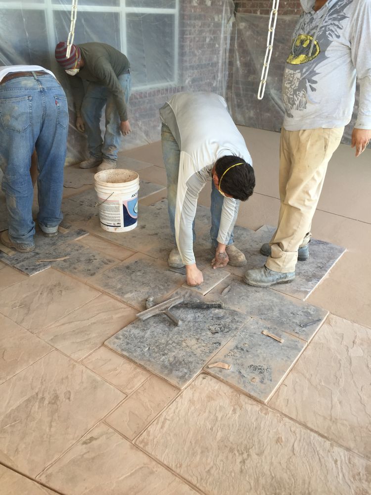 Patios for Texas Curb N Borders in Houston, TX