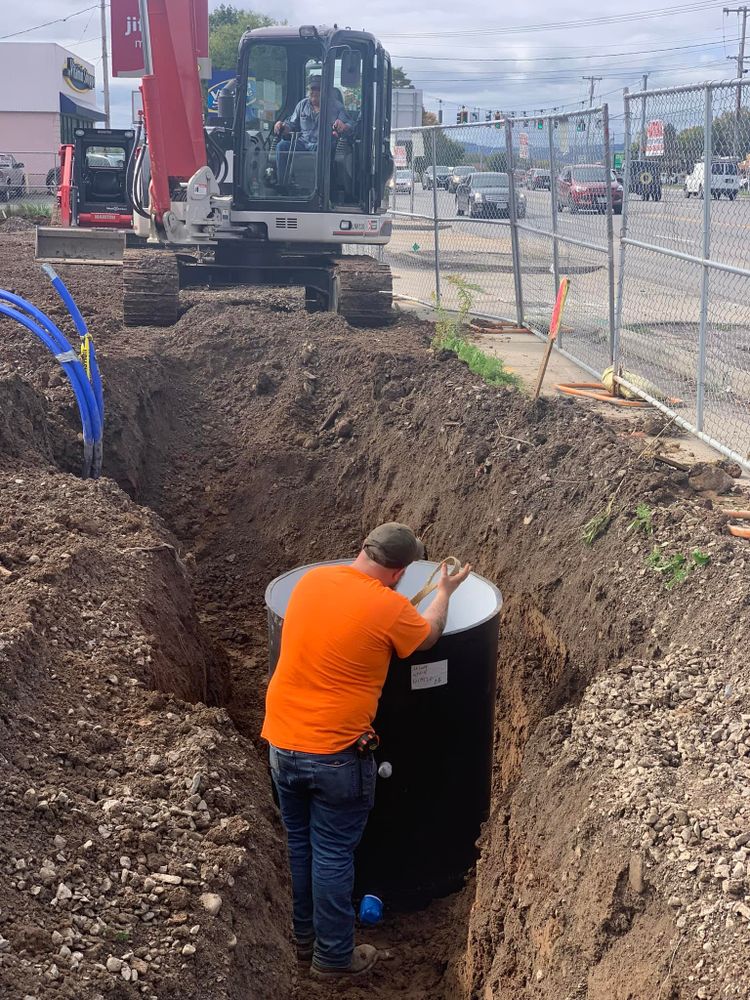 Our trenching service offers precise and efficient digging for utility installations, drainage systems, and landscaping needs. Trust our experienced team to enhance your property's functionality while ensuring safety and minimal disruption. for D&S Excavating LLC  in Frankfort, NY