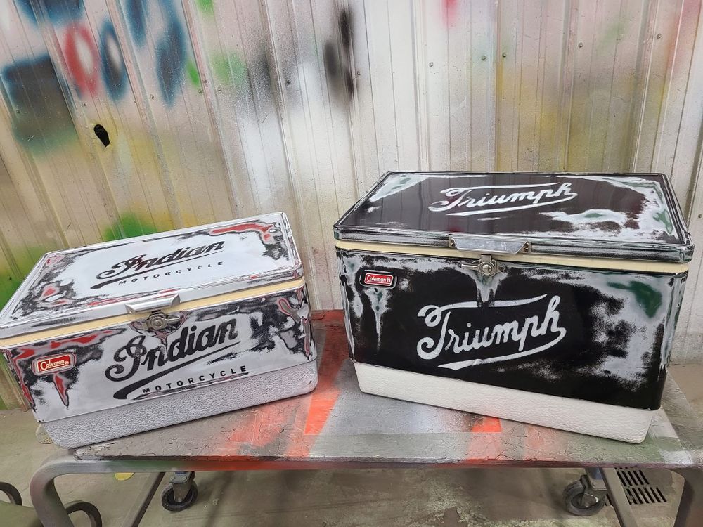 Custom Coolers for Wessels Custom Paint & Restoration in Bad Axe, MI