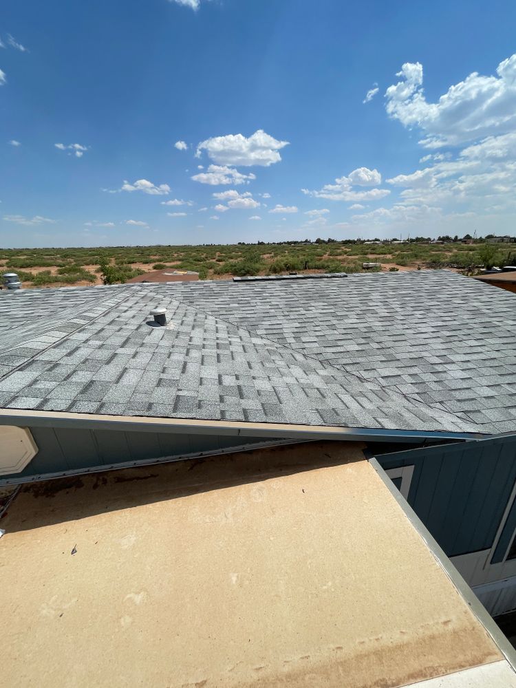 Shingled Roofs for Organ Mountain Roofing & Construction in Las Cruces, NM