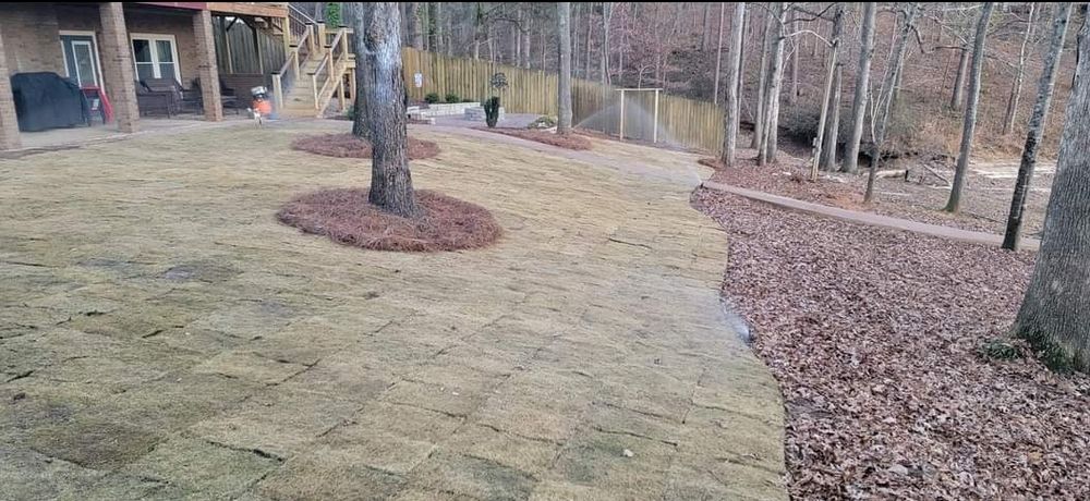 Grading for D&D Unlimited Landscaping in Hartwell, GA