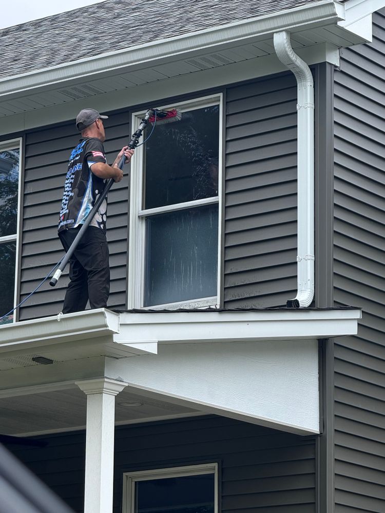 window cleaning  for Soapy Suds Services in St. Charles, IL