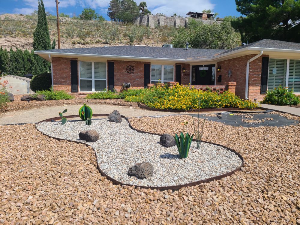 Residential Landscape Rock for ADM Landscaping & Irrigation LLC in El Paso,  TX