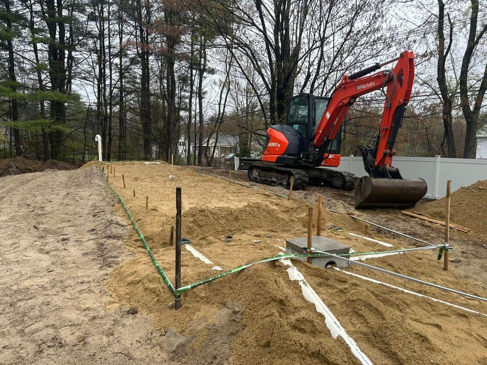 Excavating Company for CM Smith Trucking in Townsend, MA