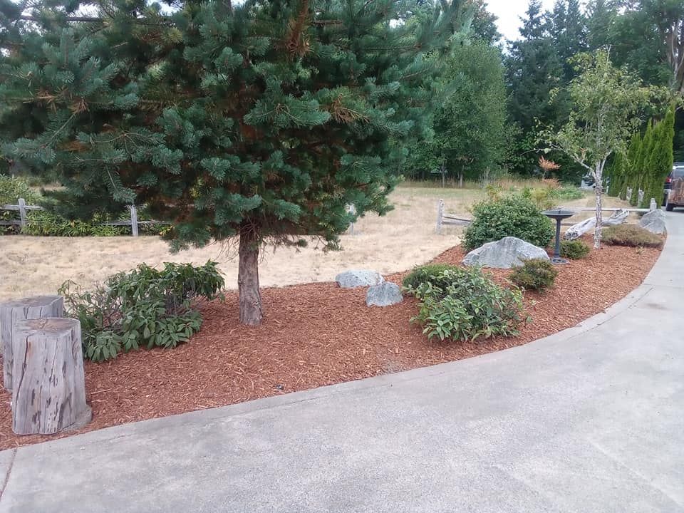 Landscape Design and Installation for WorkHorse Landscaping, LLC in Seabeck, WA