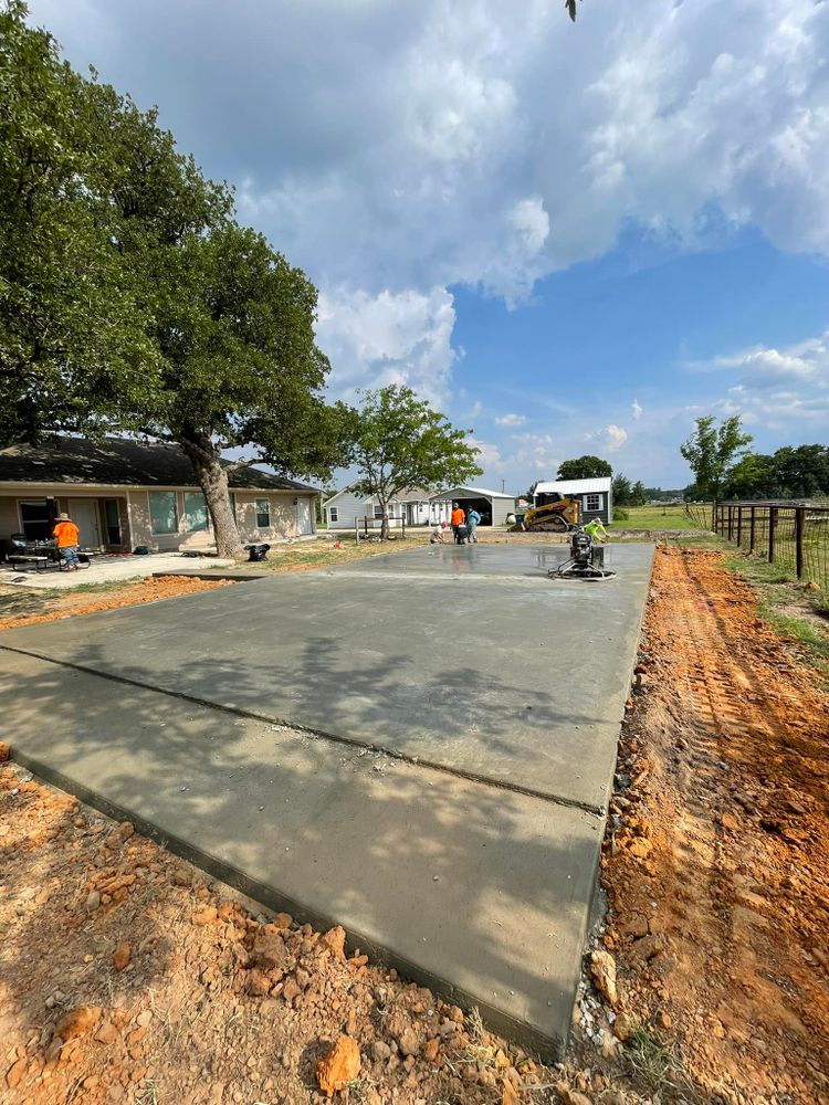 Residential Concrete for 3B Concrete Construction LLC  in DFW, TX