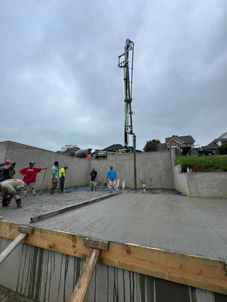 Our Line Pumping service efficiently transports concrete to hard-to-reach areas around your home, ensuring precise placement and minimizing mess for a smooth construction or renovation experience. for Williams Concrete Pumping Nashville in Nashville, TN