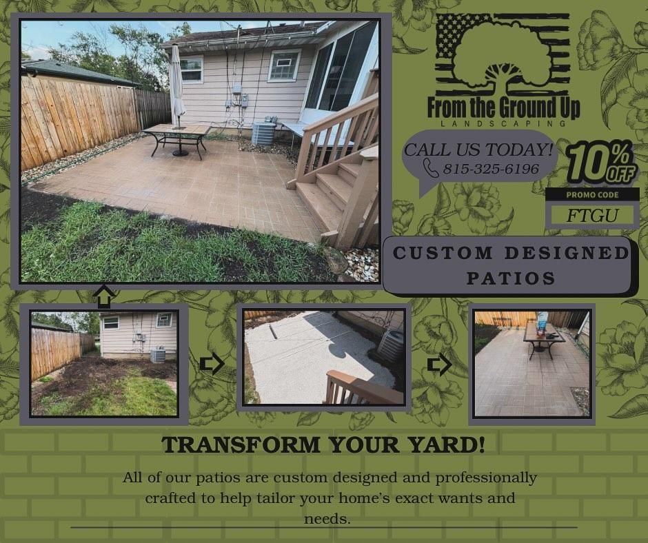 Mowing for From the Ground Up Landscaping & Lawncare in New Lenox, IL