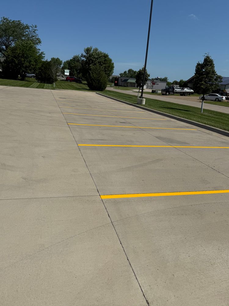 All Photos for Midwest Line Striping LLC in Spirit Lake, IA