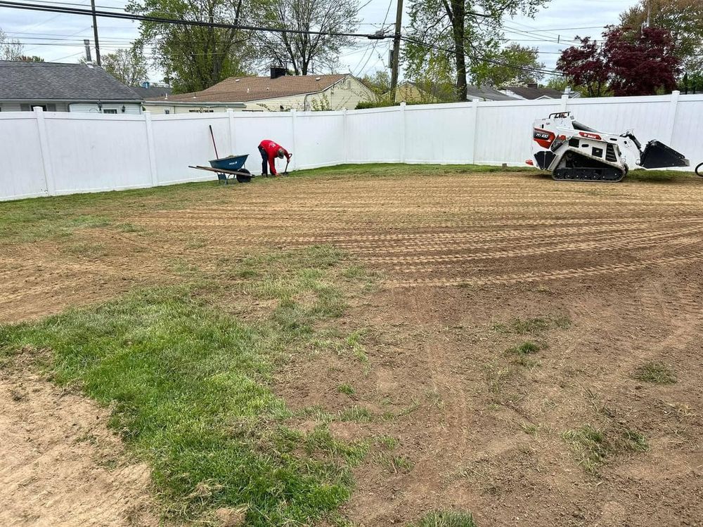 Discover excavation meaning with our expert services, transforming your outdoor space by safely and efficiently preparing the ground for beautiful hardscaping projects, enhancing both functionality and aesthetics of your home. for Russo’s Landscaping & Tree Removal in Levittown, PA