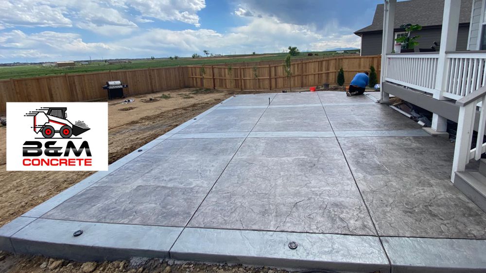 Concrete Driveways for B&M Concrete LLC in Longmont, CO