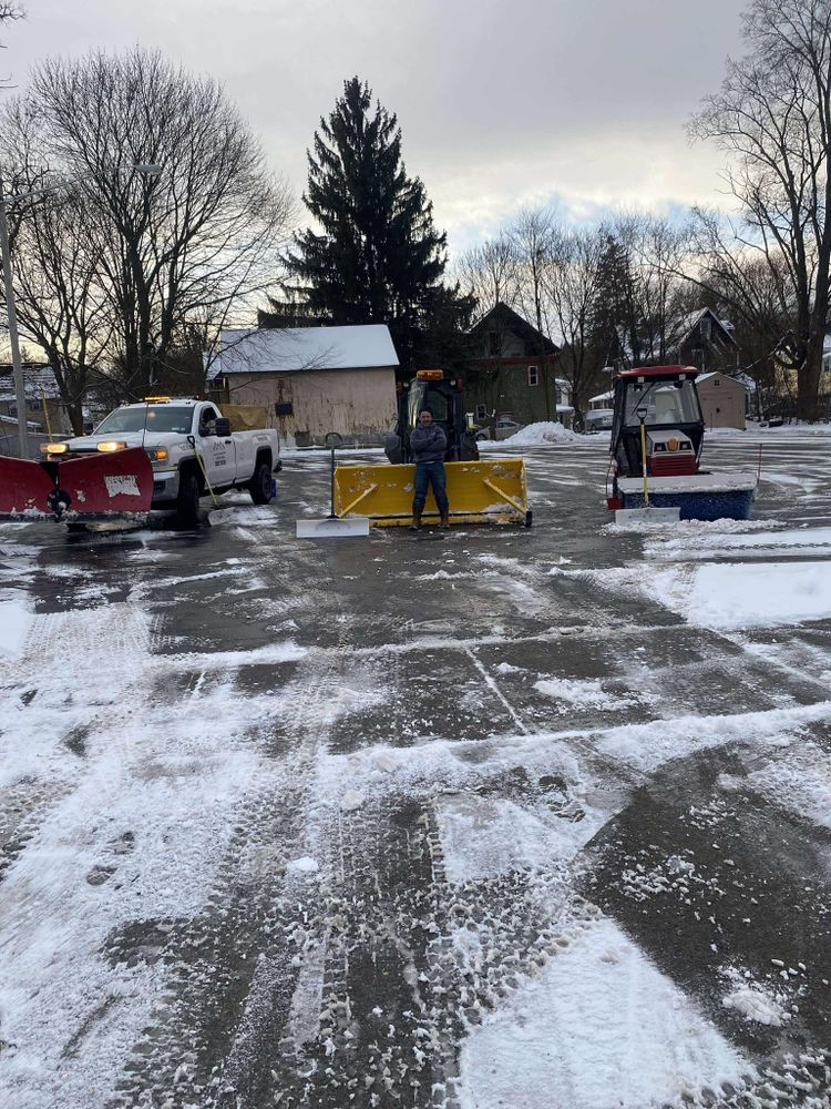Our snow removal service ensures your driveways and walkways are clear and safe, using the latest equipment for fast and efficient results, giving you peace of mind all winter long. for Summit Landscape & Const in Ithaca, NY