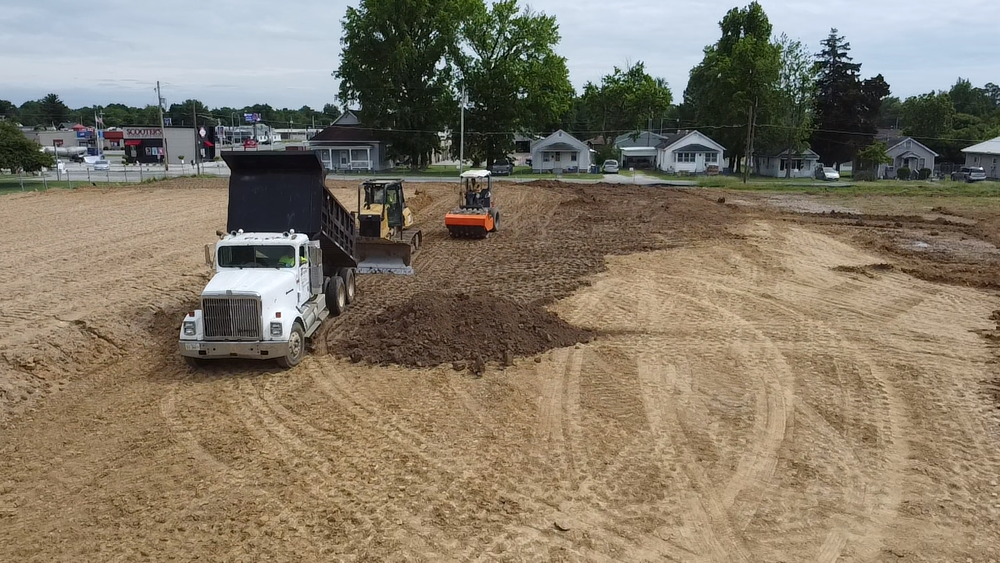 Excavating for Travis Excavating LLC in Olney,, IL