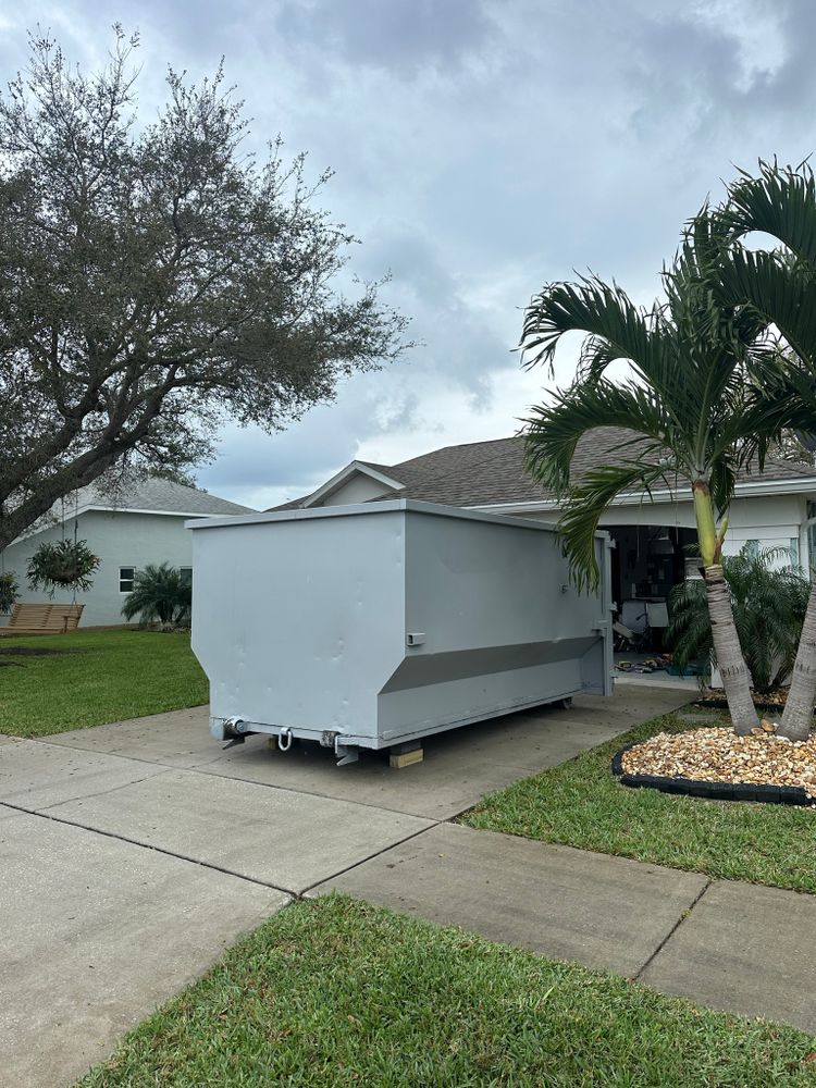 12 Yard Dumpster for Brevard Dumpsters in Palm Bay, FL