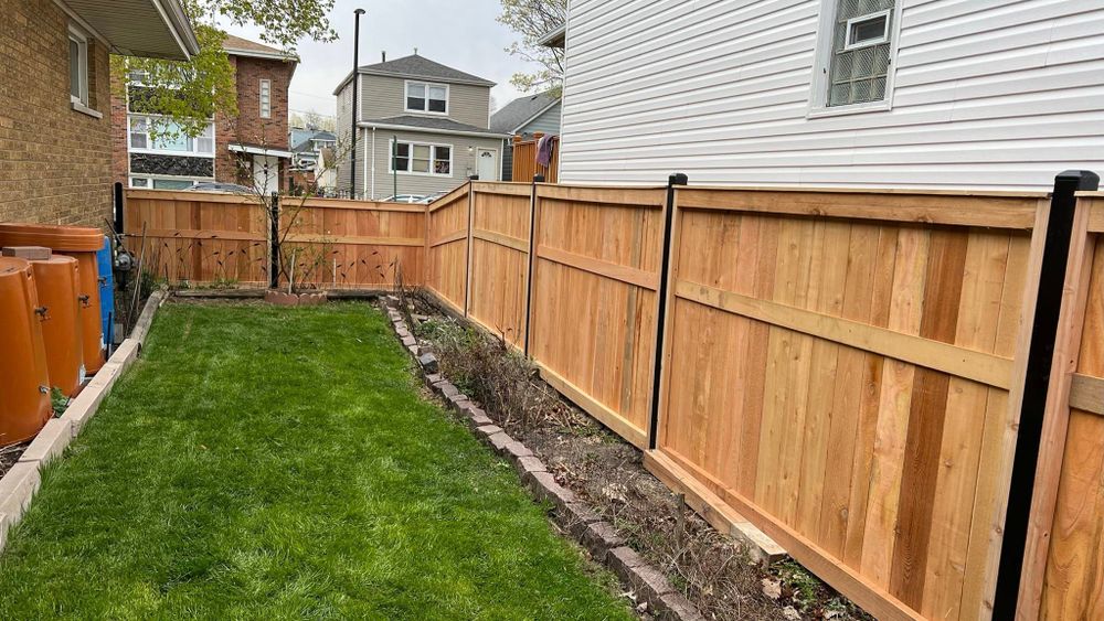 Our professional team will expertly install a sturdy, beautiful fence around your property to enhance privacy, security, and curb appeal. Trust us to provide top-notch craftsmanship and exceptional customer service. for Fence Value Corp in Chicago, IL