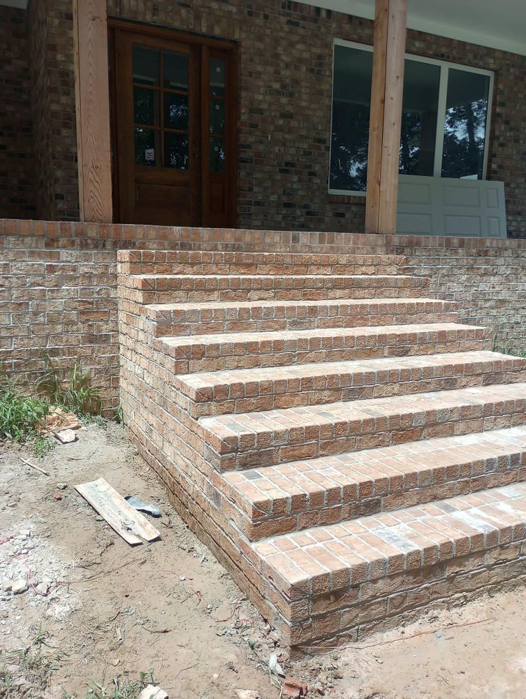 Our experienced team will ensure the seamless installation of beautiful and durable masonry steps, enhancing your home's curb appeal and providing a safe entryway for you and your guests. for Emma Masonry in Chattanooga, TN