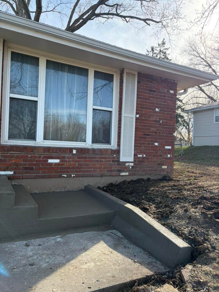 Our concrete services offer reliable repair solutions to restore the strength and appearance of your concrete surfaces, ensuring durability and enhancing curb appeal with professional expertise tailored to meet your needs. for Hyatt Constructions in Buckner, MO